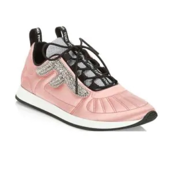 Garnet Furniture Fendi Pink Moon Boots FENDI Stylish Pink Women's